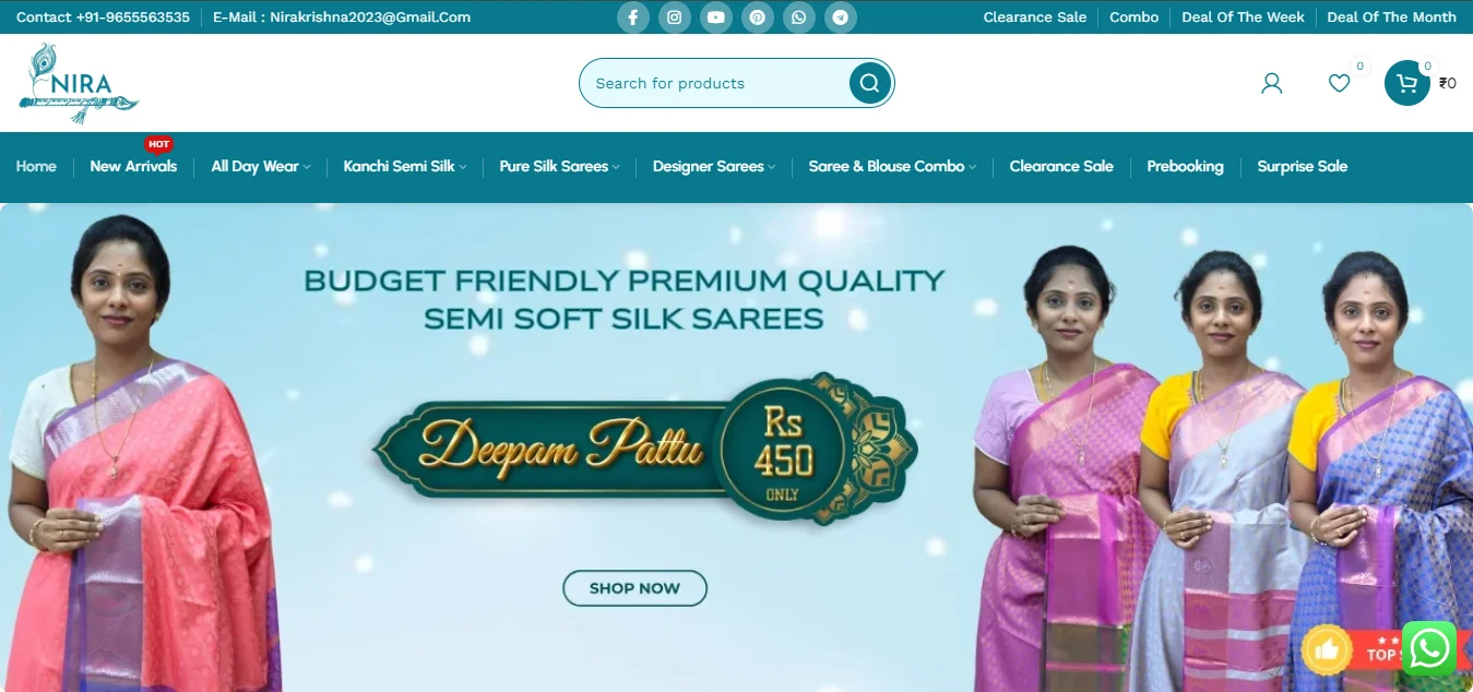 S2DC - ecommerce website
